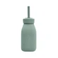 Силиконовая чашка с соломинкой Platinum, Sage Green, + 18 месяцев, 200 мл, Kikka Boo