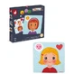 Игра с магнитными карточками, Эмоции, 2 года+, 20 карточек, Janod