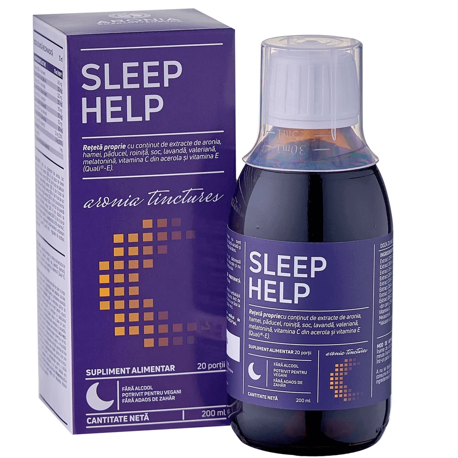 Sleep Help 200 мл - уникальная формула из трав и суперфруктов, способствующая естественному сну и глубокому расслаблению: цены и характеристики