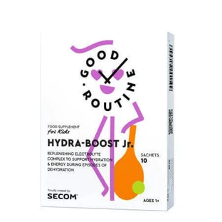 Hydra-Boost Jr, апельсиновий смак, 10 пакетиків по 4,2 г, Good Routine