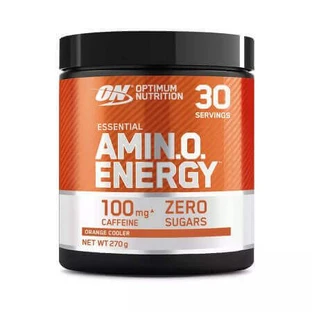Аминокислоты со вкусом апельсина без сахара Amino Energy, 270 г, Optimum Nutrition