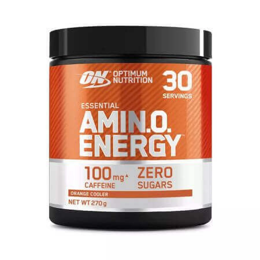 Аминокислоты со вкусом апельсина без сахара Amino Energy, 270 г, Optimum Nutrition: цены и характеристики