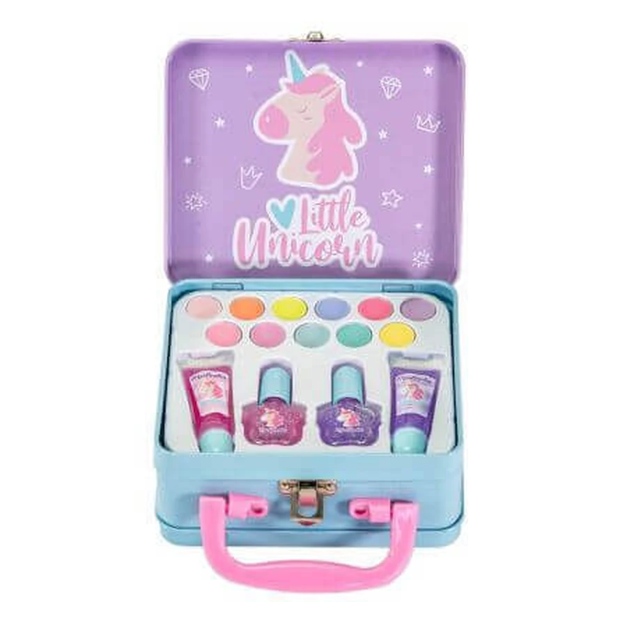 Дитячий косметичний набір в металевій коробці Маленький єдиноріг, Martinelia: ціни та характеристики