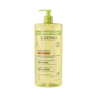 Пом'якшувальна олія для душу, суха шкіра, атопічна шкіра Exomega Control, 1 л, A-Derma