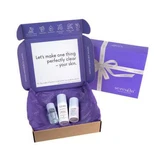 Набір для освітлення шкіри з міцелярною водою Cleanse, сироваткою Glow, Illuminate Serum, 30мл+30г+50г, Se:Reskin