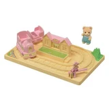 Ігровий набір з фігуркою поїзда, 3 роки+, Sylvanian Families