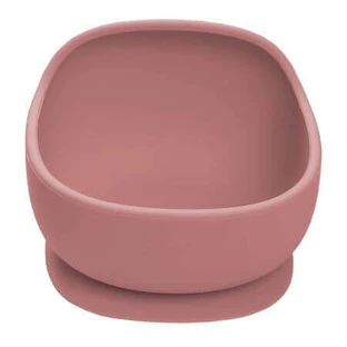 Силіконова миска з присоскою Classic, Old Rose, 6 місяців+, Appekids