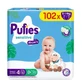 Підгузники Mega Maxi Sensitive, №4, 9-14 кг, 102 шт, Pufies