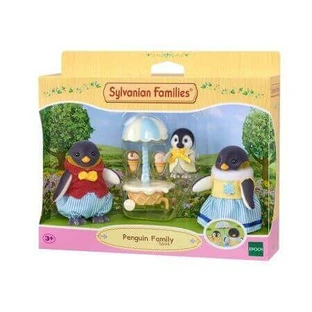 Фигурки семьи пингвинов, 3 года+, Sylvanian Families