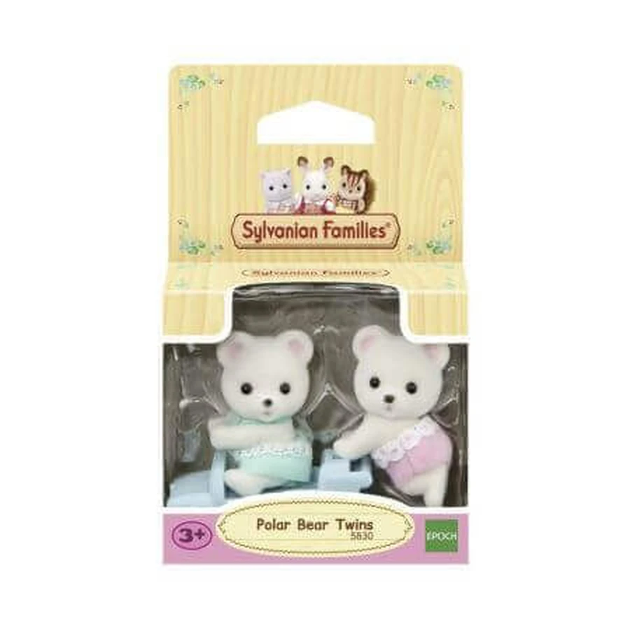 Фигурки близнецов полярных медведей, 3 года+, Sylvanian Families: цены и характеристики