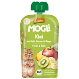 Органическое пюре с киви, бананом, яблоком, манго и овсом, 1 год+, 100 г, Mogli