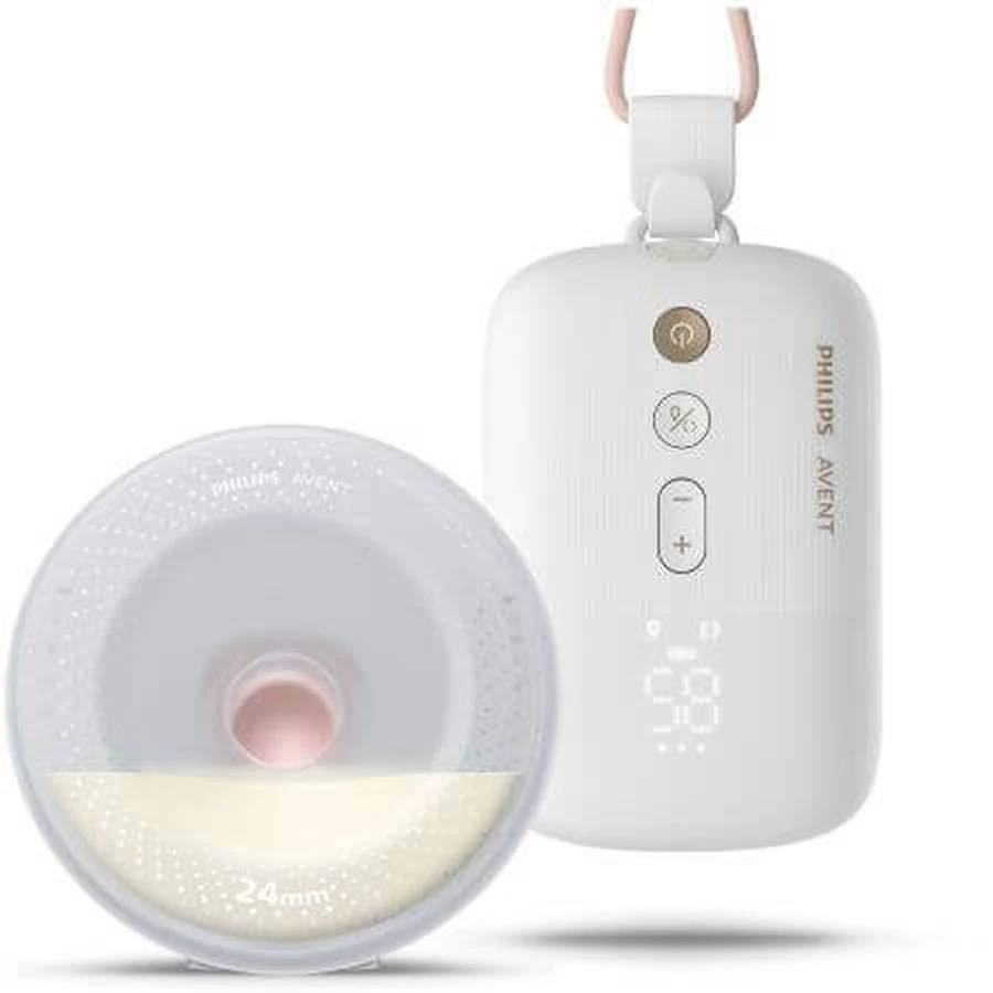 Портативный электрический молокоотсос Philips Avent без рук, SCF531/11, Philips: цены и характеристики