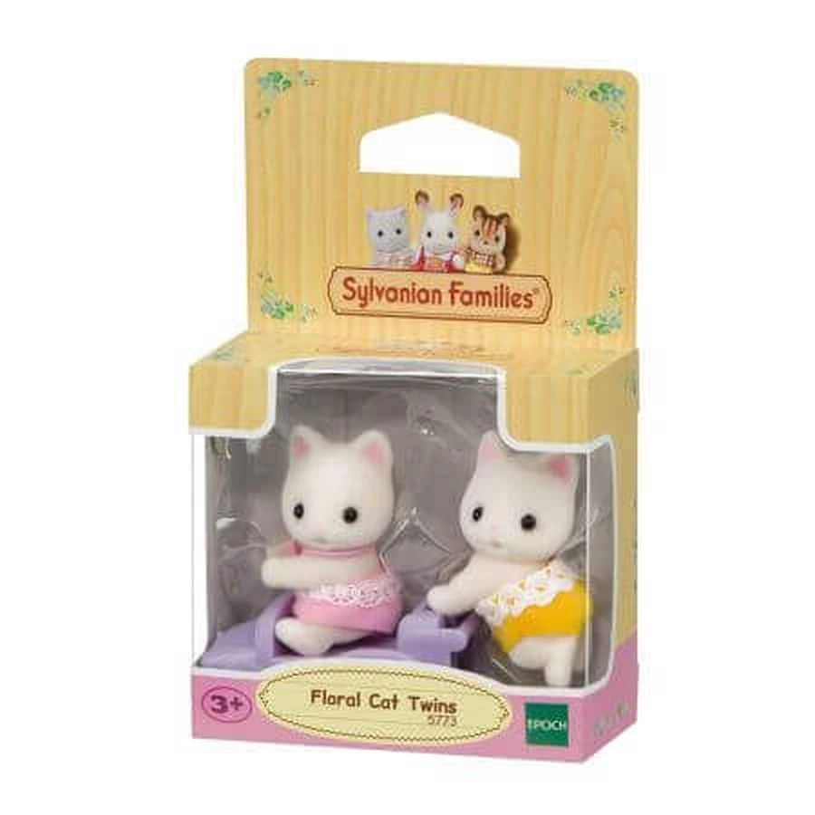Фигурка Twins Цветочный котенок, 3 года+, Sylvanian Families: цены и характеристики
