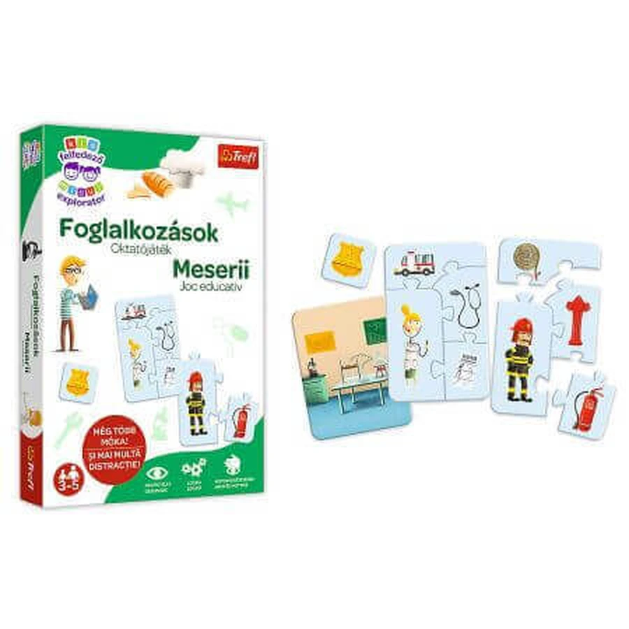 Обучающая игра Crafts на румынском языке, 3 года+, Trefl: цены и характеристики