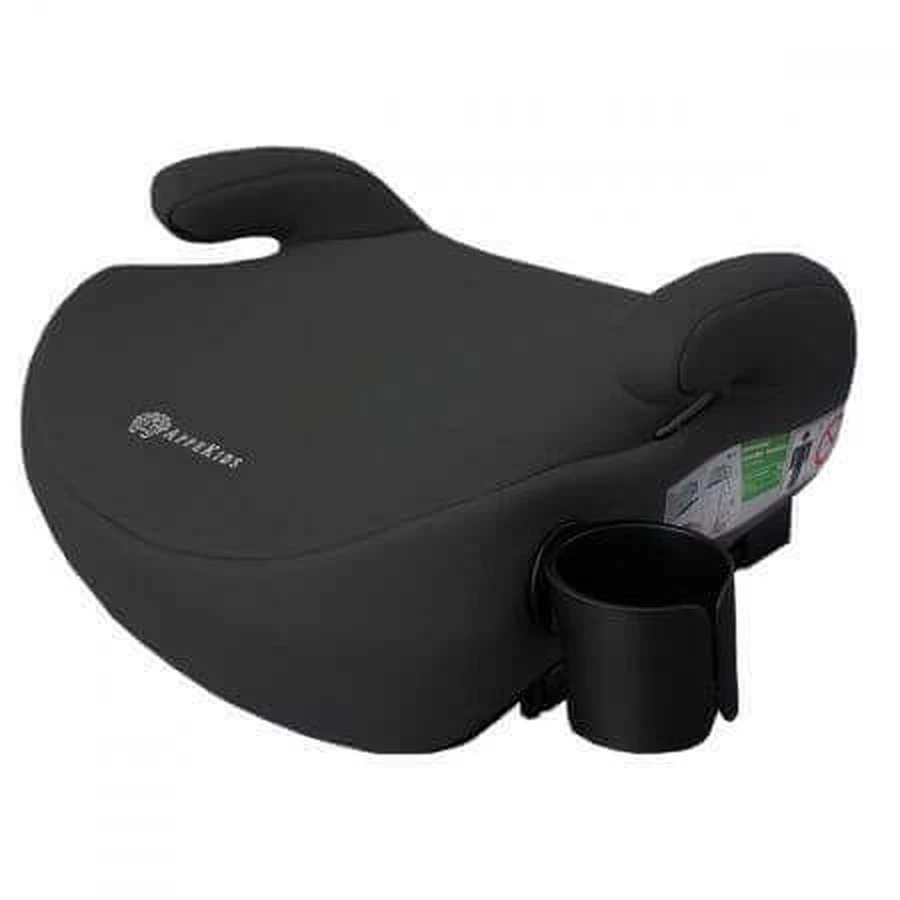 Автокрісло з кріпленням Isofix, I-Size, 125-150 см, чорне, Appekids: ціни та характеристики