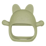 Прорізувач для зубів з силікону, Raw Green, Kitty, 3 місяці+, Appekids