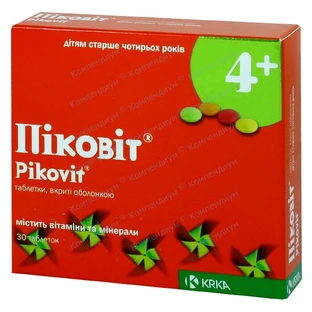 Пиковит табл. п/о №30