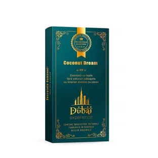Шоколад Кокосова мрія Дубайський досвід, 170 г, Remedia