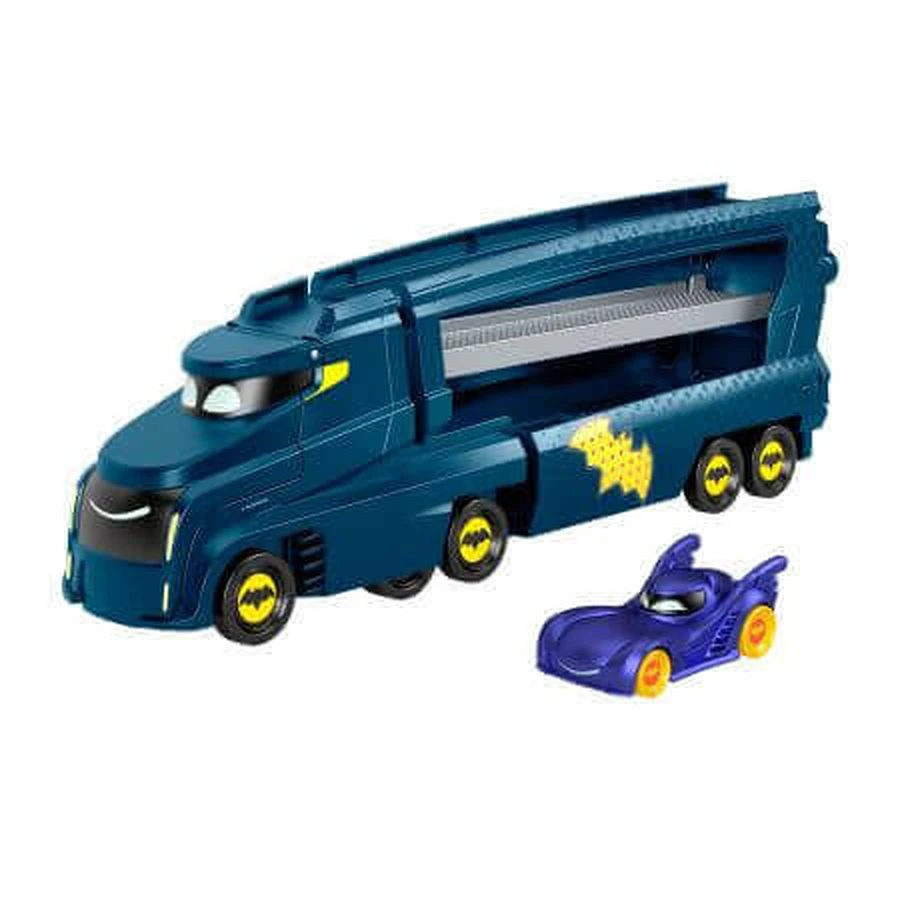 Big Rig Bat Truck Batwheels, масштаб 1:55, +3 года, Fisher Price: цены и характеристики