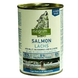 Isegrim (Изегрим) Junior Salmon with Millet Blueberries&Wild Herbs Консервованный корм с лососем, просом, черникой и дикорастущими травами для щенков, 400 г