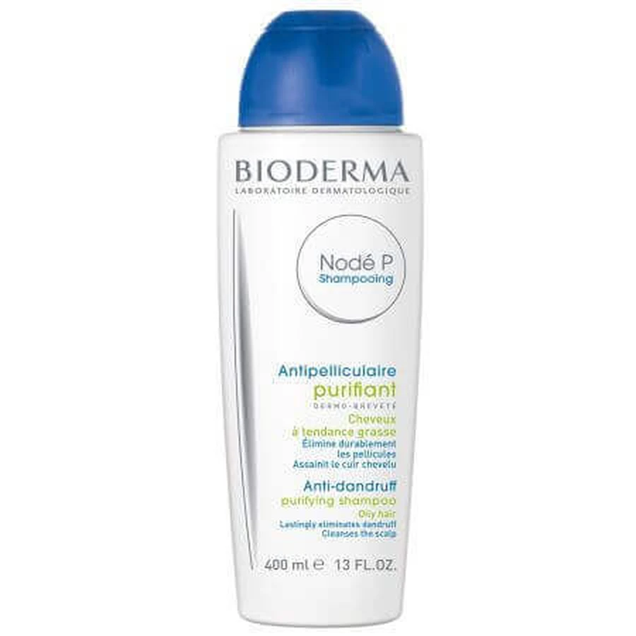 Node P Очищающий шампунь против перхоти, 400 мл, Bioderma: цены и характеристики