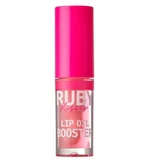 Блеск для губ с гиалуроновой кислотой и пептидами Lip Oil Booster Soft Pink, 2,4 мл, Ruby Kisses