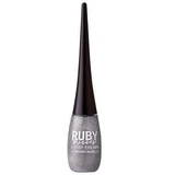 Рідка підводка для очей з блискітками Glitter Eyeliner Glitter Eyeliner Silver, 7 мл, Ruby Kisses
