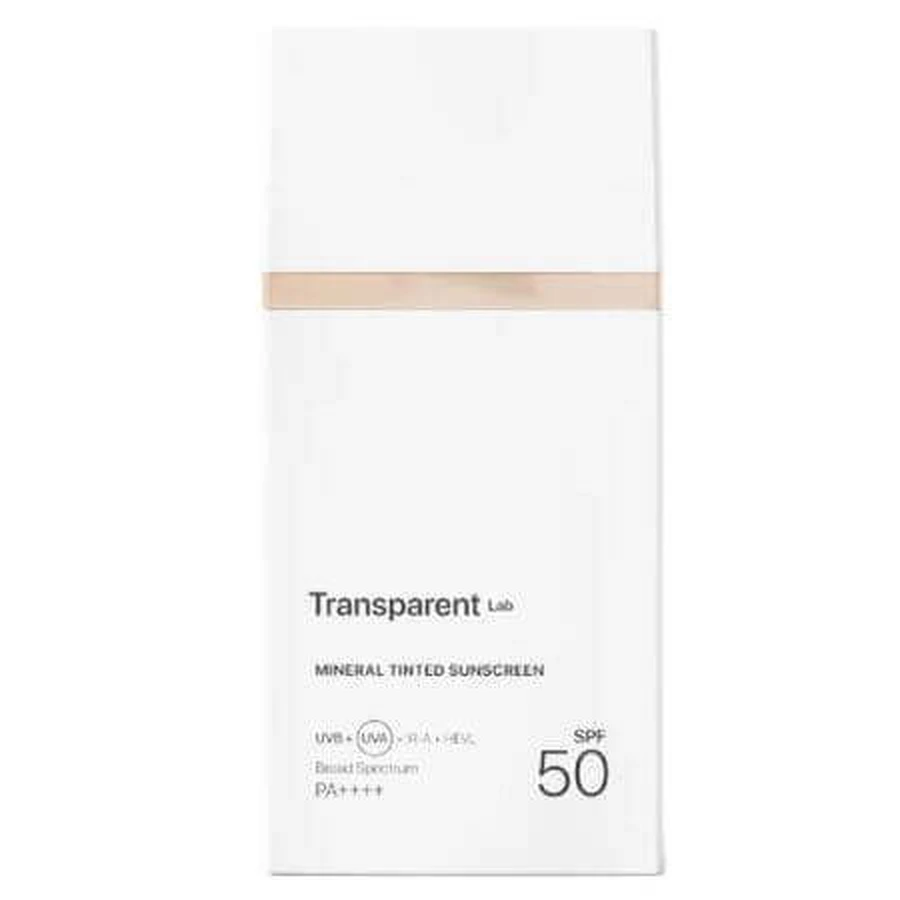 Тонуюча сироватка з мінеральним фільтром та SPF 50 Light, 100 мл, Transparent Lab: ціни та характеристики