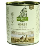 Isegrim (Изегрим) Horse pure with Chokeberries Champignons & Wild Herbs Консервованный корм с кониной, рябиной, грибами и дикорастущими травами, 800 г