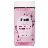 Магнолия и миндальная соль для ванн Magnolia Whisper, 800 г, On Line