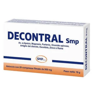 Деконтраль, 950 мг, 20 таблеток, Smp Pharma