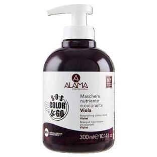 Маска для окрашивания волос Violet Colour Mask, 300 мл, латунь