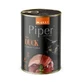 Влажный корм для кошек с мясом утки для взрослых кошек, 400 г, Piper