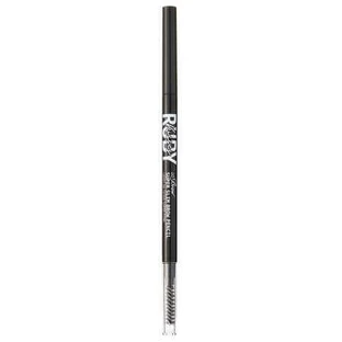 Олівець для брів Go Brow Super Slim Black Brown, 0,09 г, Ruby Kisses