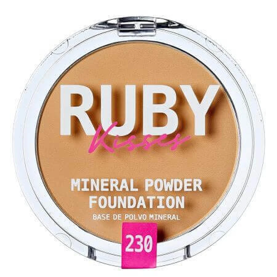 Пудра для обличчя мінеральна тональна Natural Buff, 10 г, Ruby Kisses: ціни та характеристики