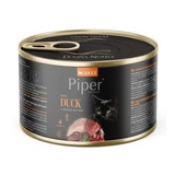 Вологий корм з качкою для дорослих котів, 185 г, Piper