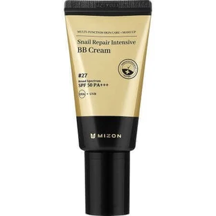 Крем для лица с экстрактом муцина улитки SPF 50 PA+++++ BB Cream, оттенок 27, 50 мл, Mizon