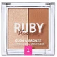 Легка бронзірующая пудра Glow &amp; Bronze, 9,9 г, відтінок Ruby Kisses