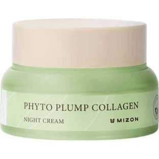 Нічний зволожуючий крем проти зморшок з колагеном Phyto Plump Collagen Інтенсивний нічний крем проти зморшок з колагеном Phyto Plump Collagen, 50 мл, Mizon