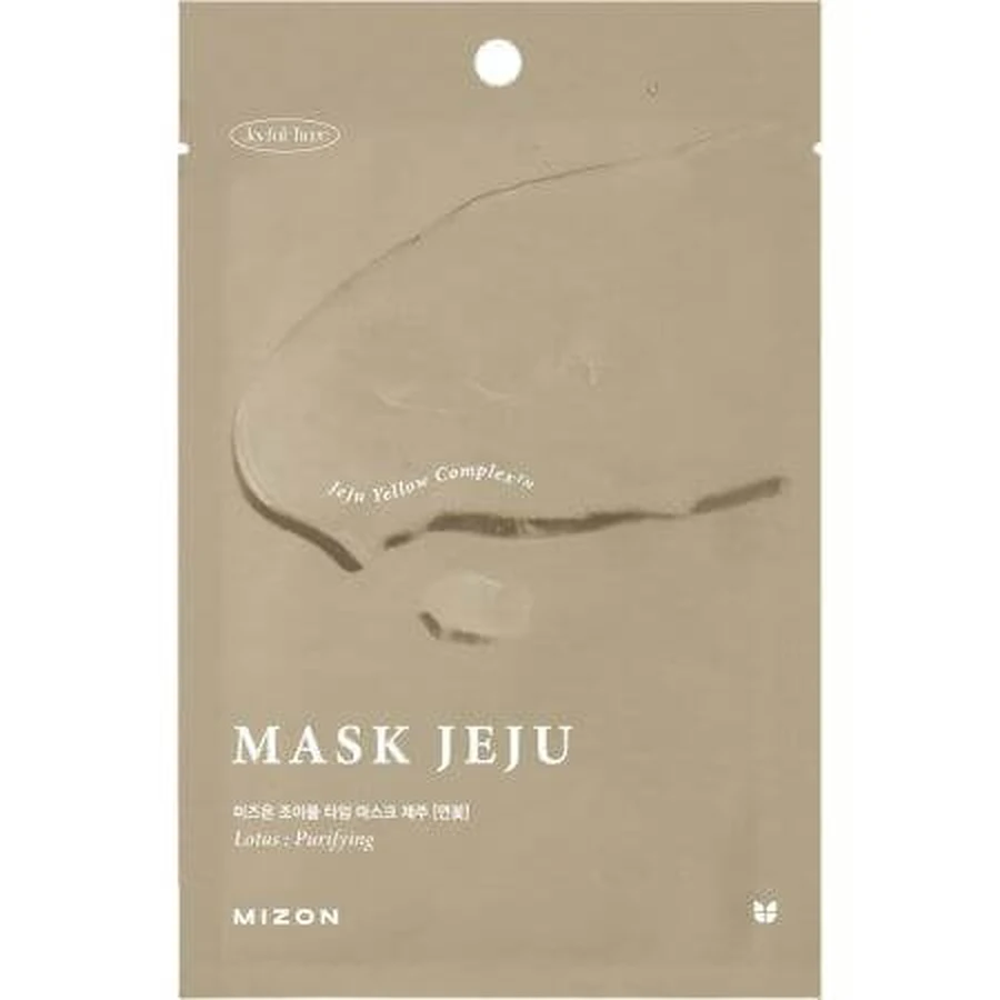 Тканинна маска для обличчя Joyful Time з екстрактом лотоса, 23 грами, Mizon: ціни та характеристики