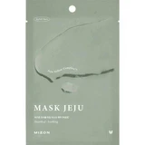 Маска для обличчя "Радісний час" з листям серцелиста, 23 грами, Mizon