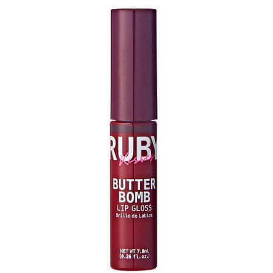 Блиск для губ Butter Bomb Savage, 7.8 мл, Ruby Kisses: ціни та характеристики