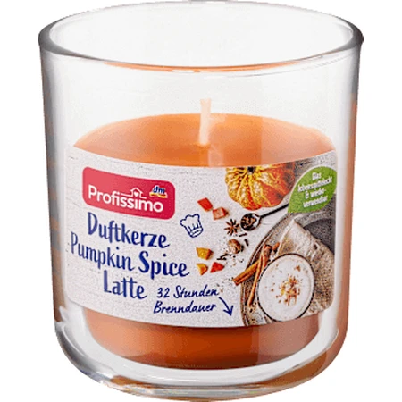 Скляна ароматична свічка Profissimo Pumpkin Spice, 1 шт.: ціни та характеристики