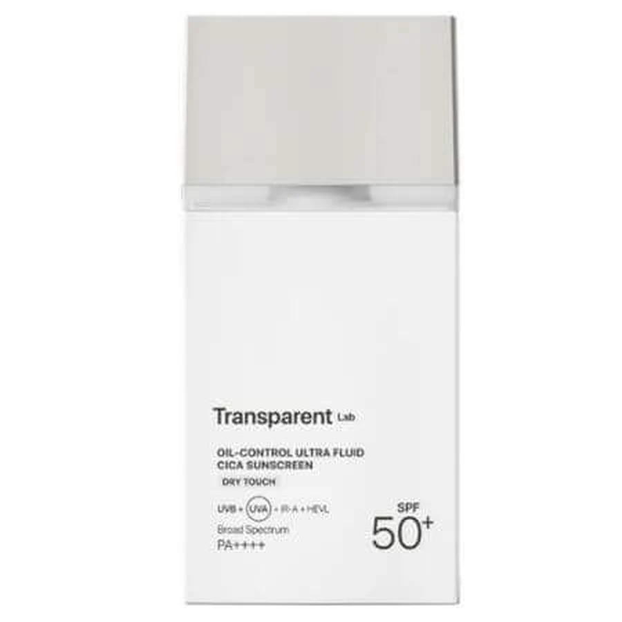 Сыворотка для жирной кожи с химическими фильтрами, минералами и SPF 50+ Oil Control Ultra Fluid Cica, 100 мл, Transparent Lab: цены и характеристики