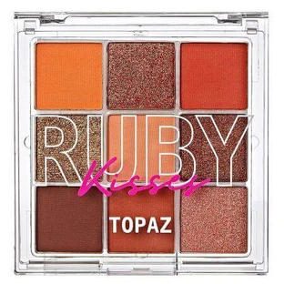 Палитра для макияжа Палитра для макияжа Топаз, 14,4 г, Ruby Kisses