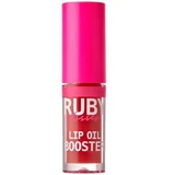 Блеск для губ с гиалуроновой кислотой и пептидами Lip Oil Booster Rosewood Lip Oil Booster Rosewood, 2,4 мл, Ruby Kisses