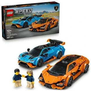 Lamborghini Revuelto и Huracán STO, 10 лет+, 77238, Lego Speed Champions