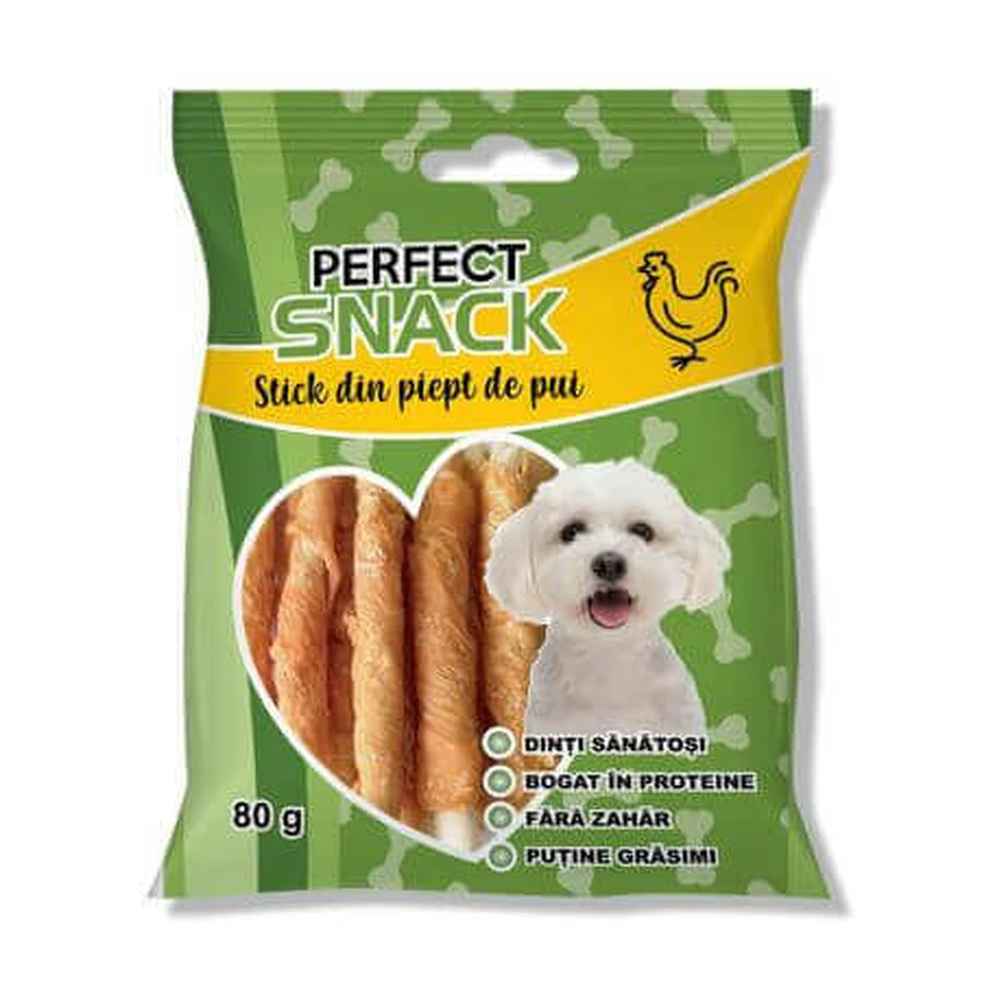 Палочка из куриной грудки для собак, 80 г, Perfect Snack: цены и характеристики