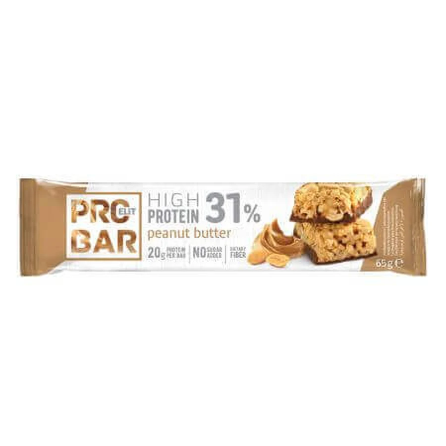 Протеиновый батончик High Protein ProBar с арахисовым маслом, 67 г, EliT: цены и характеристики