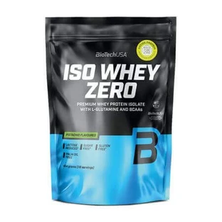 Ізолят сироваткового протеїну зі смаком фісташки Iso Whey Zero, 454 г, BioTechUSA